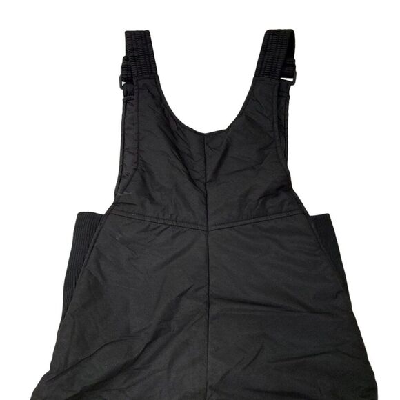 Rawik Ski Snow Bibs Overalls Youth Medium Black Unisex Insulated Winter Nylon - Picture 7 of 12